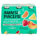 Amarsi è Piacersi Latte Fermentato Multifrutta con Fermento Probiotico 6 x 100 g